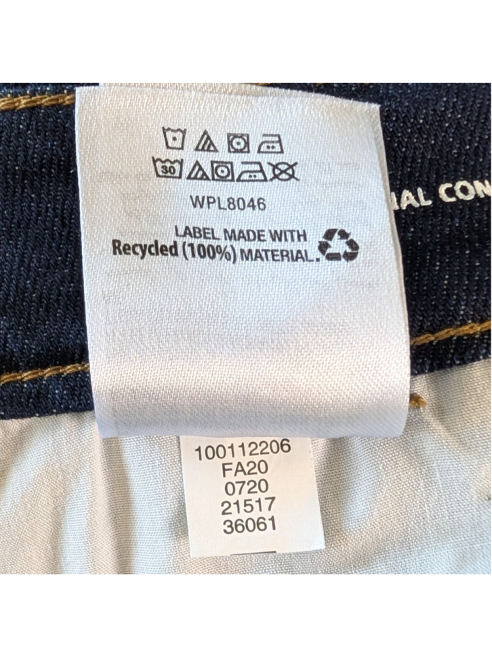 INC International Concepts Jeans Womens 8/29 Dark Wash Wide Leg Denim Culottes - Picture 11 of 12
